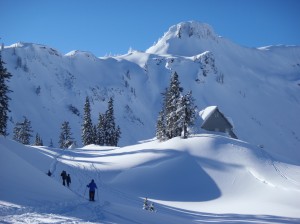 Snowshoeing North Cascades